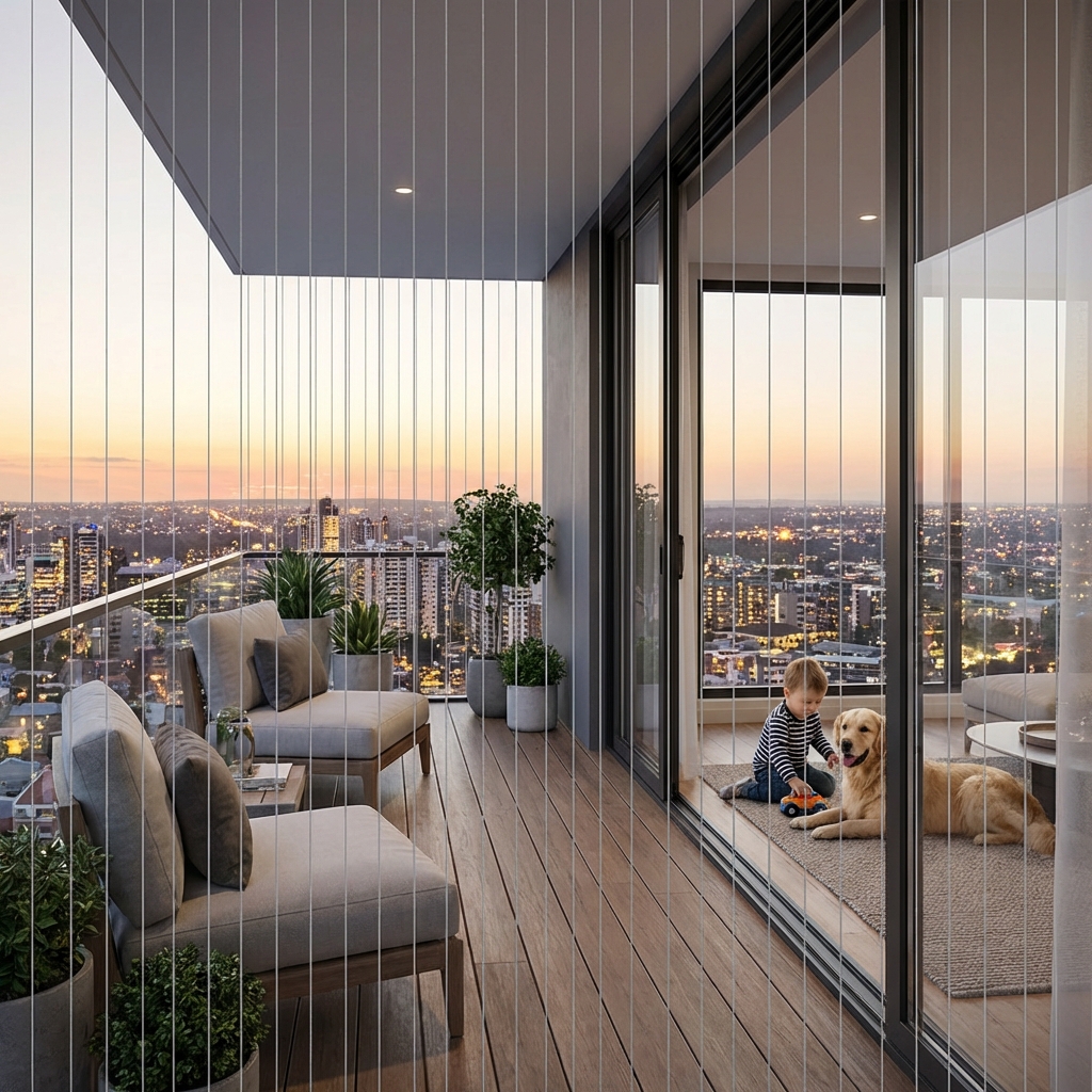 Invisible Grills Installation